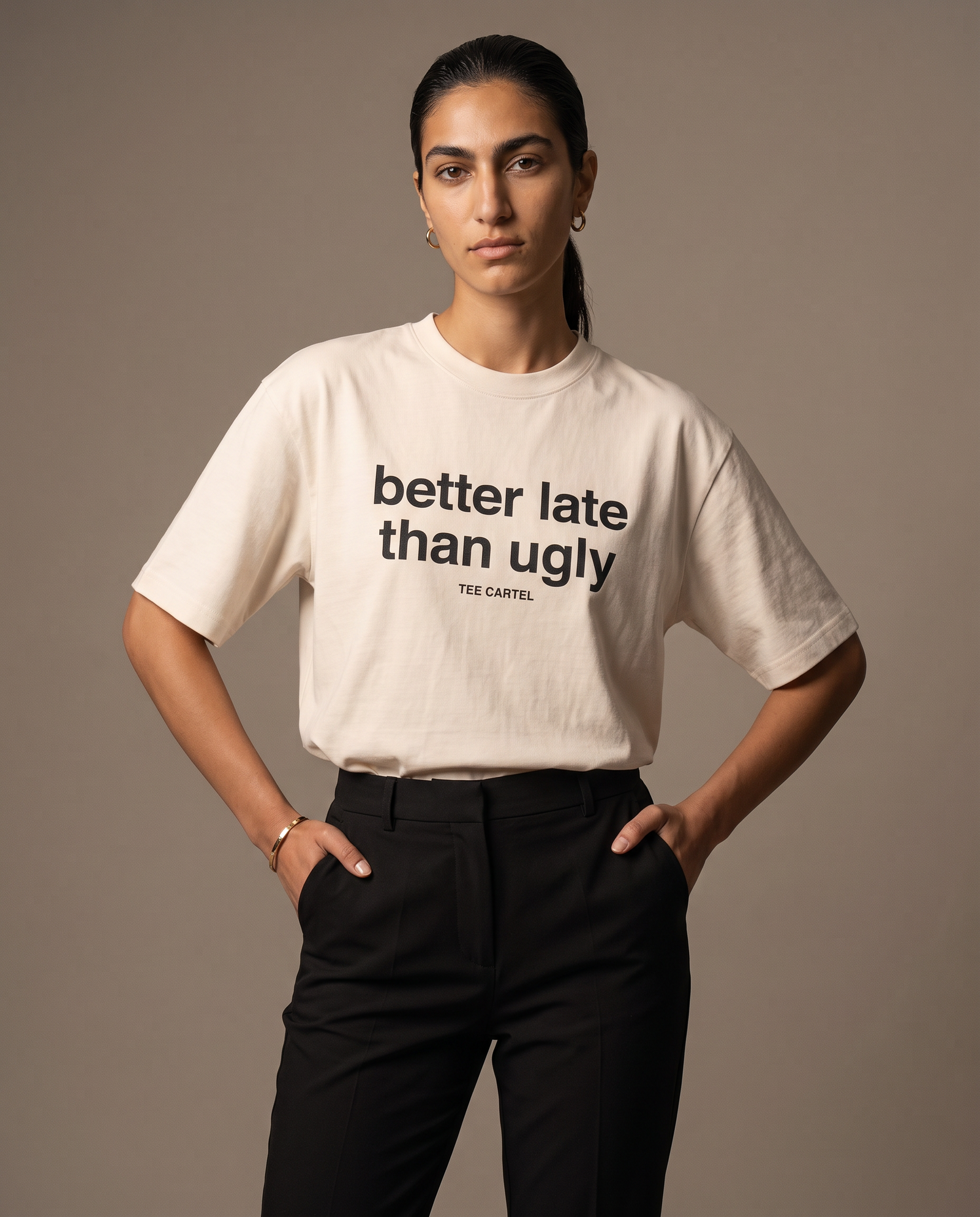 Better Late Than Ugly Tee