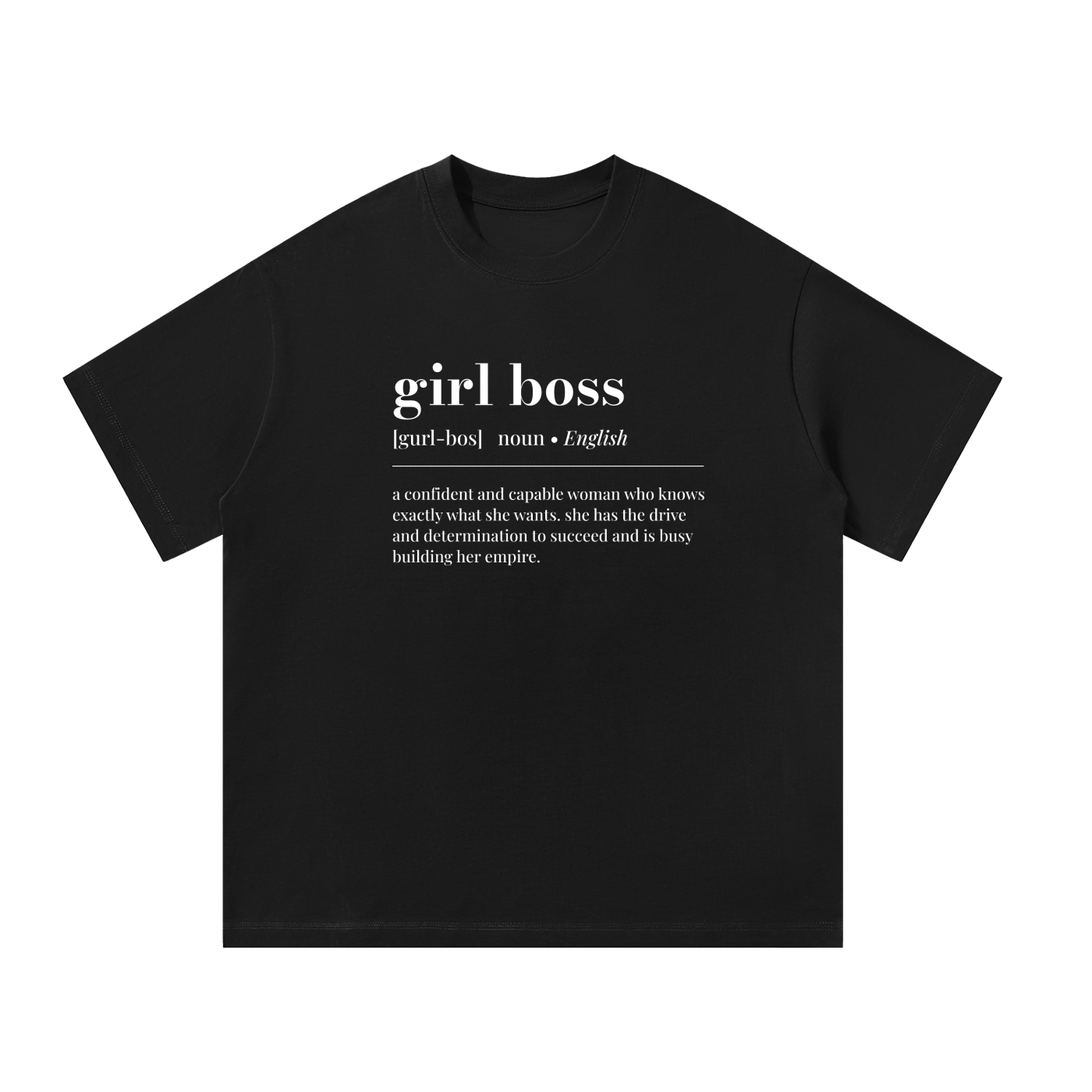 Girl Boss Definition Tee