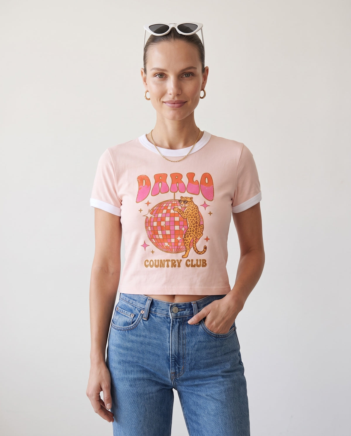 Darlo Country Club Baby Ringer Tee