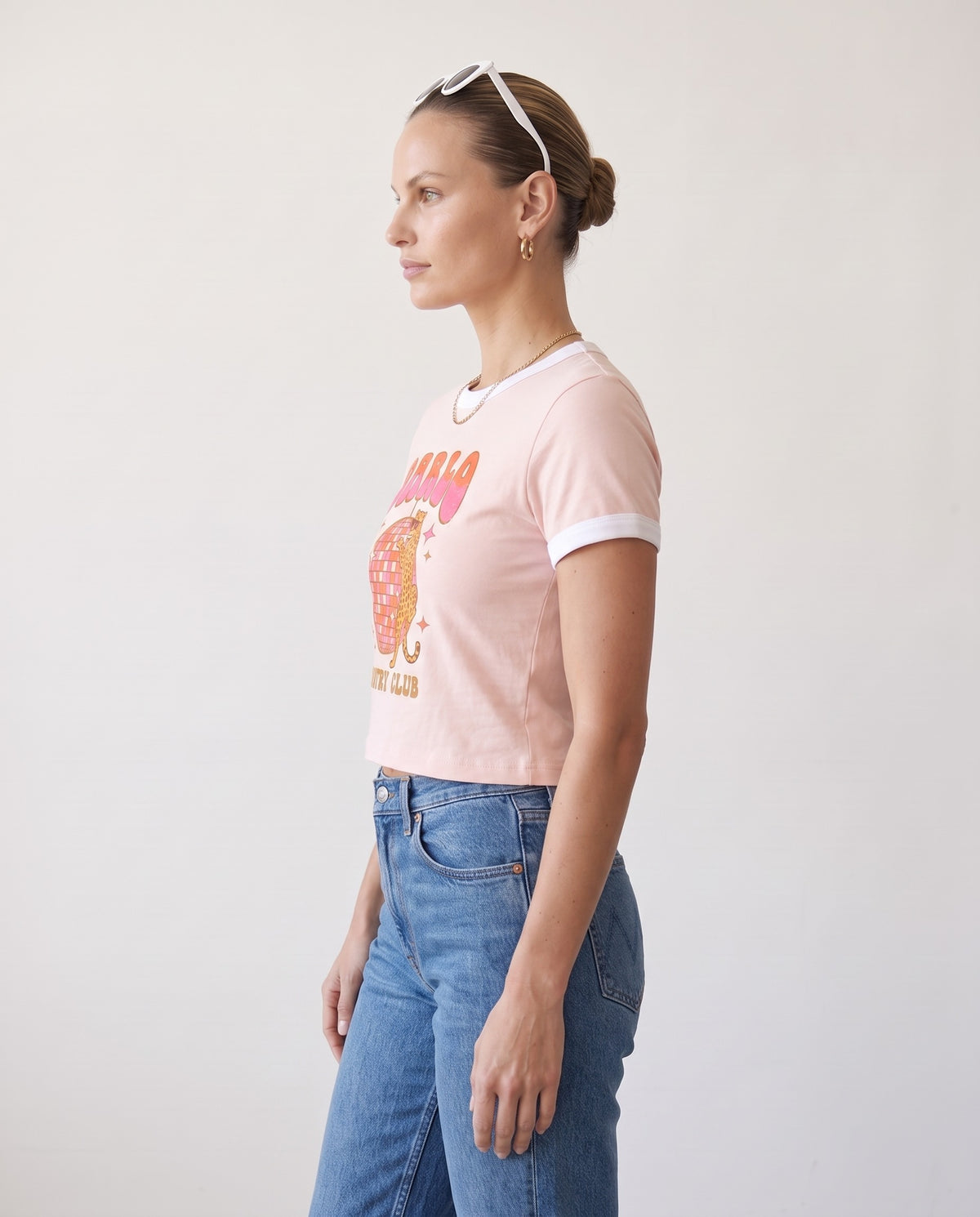 Darlo Country Club Baby Ringer Tee