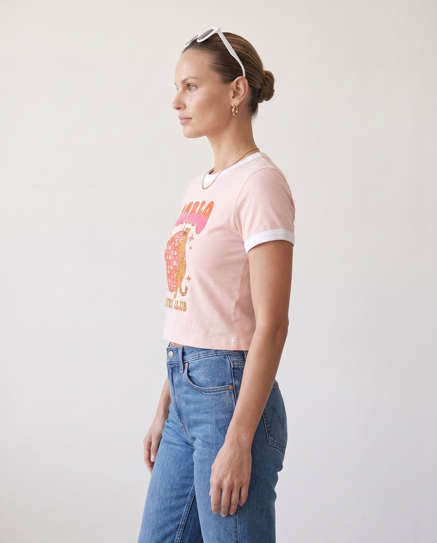 Darlo Country Club Baby Ringer Tee