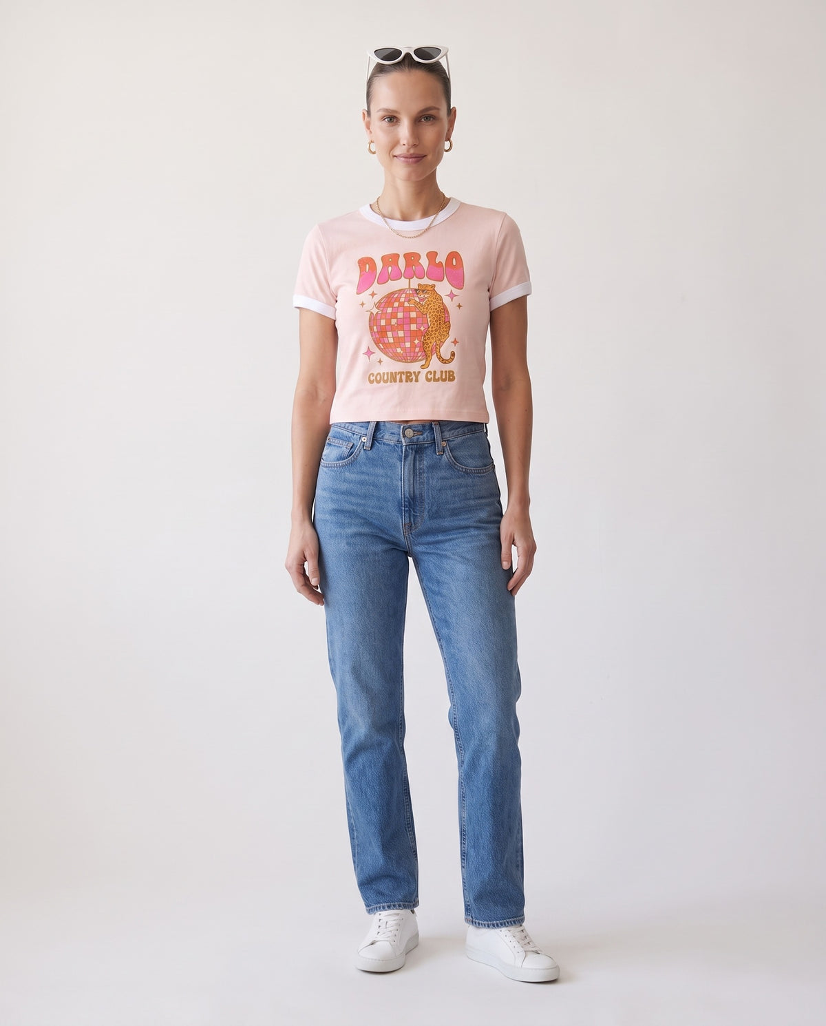 Darlo Country Club Baby Ringer Tee