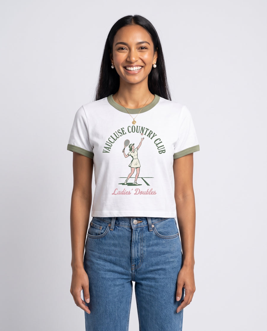 Vaucluse Country Club Baby Ringer Tee