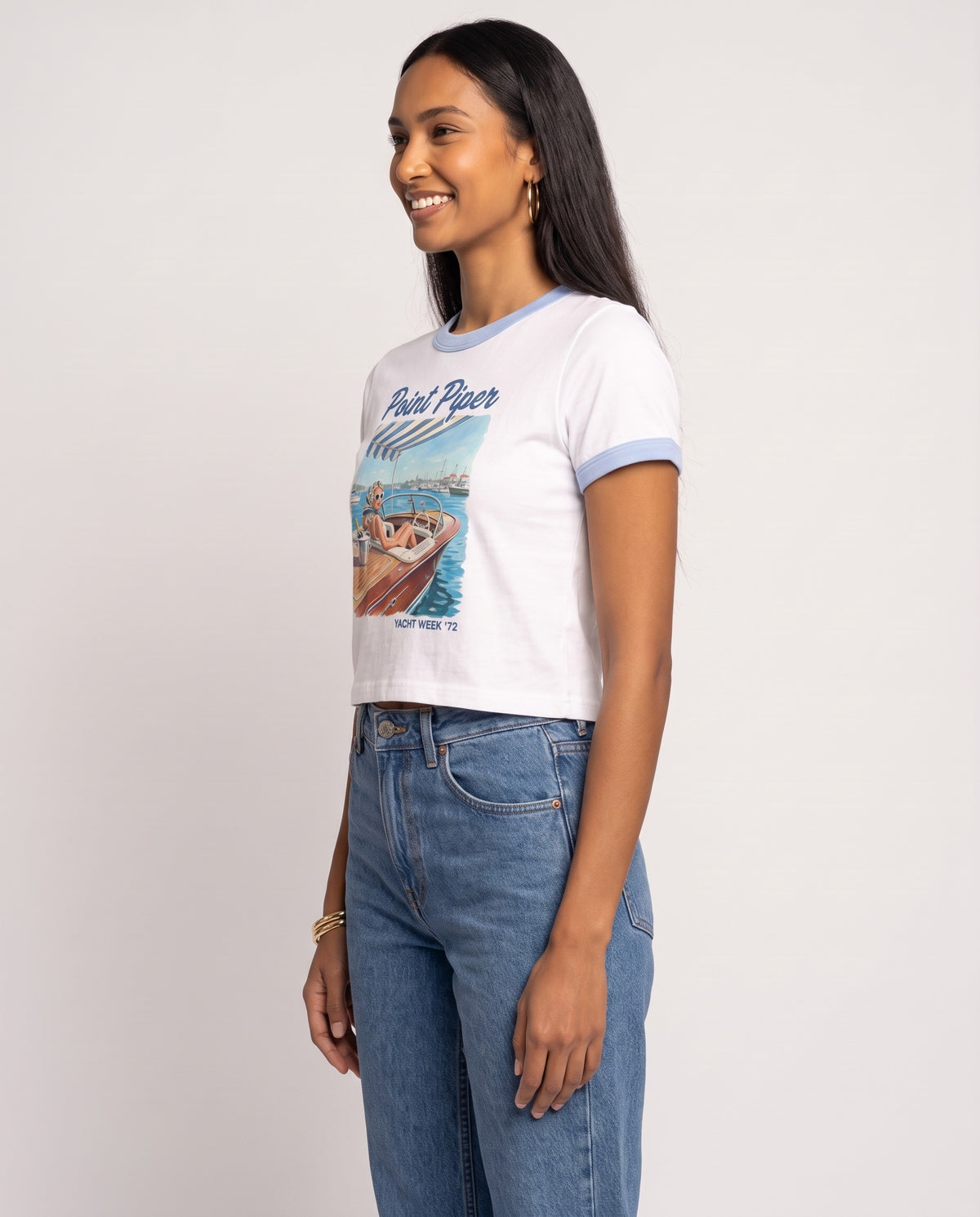 Point Piper Baby Ringer Tee