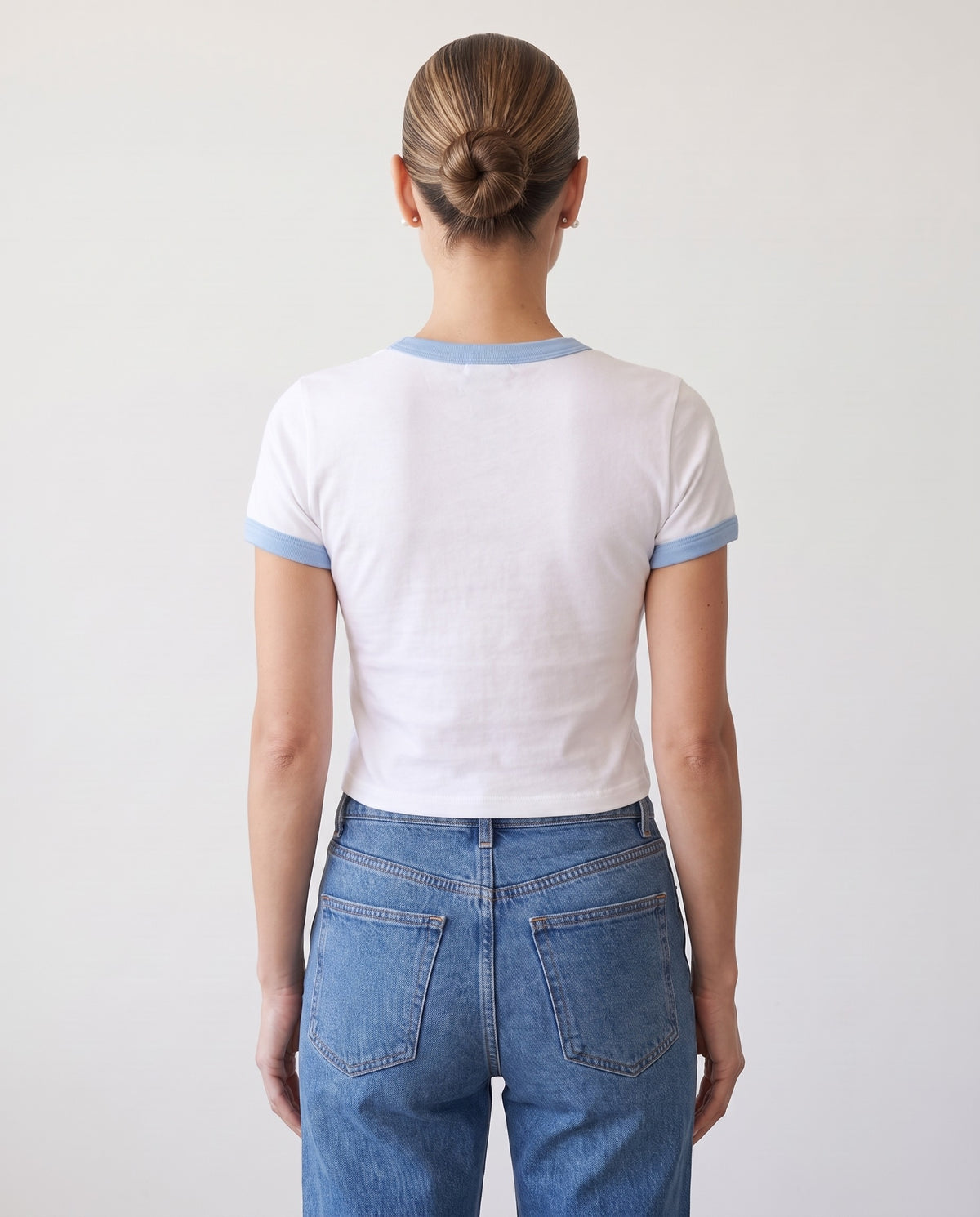 Lucky Girl Aura Baby Ringer Tee