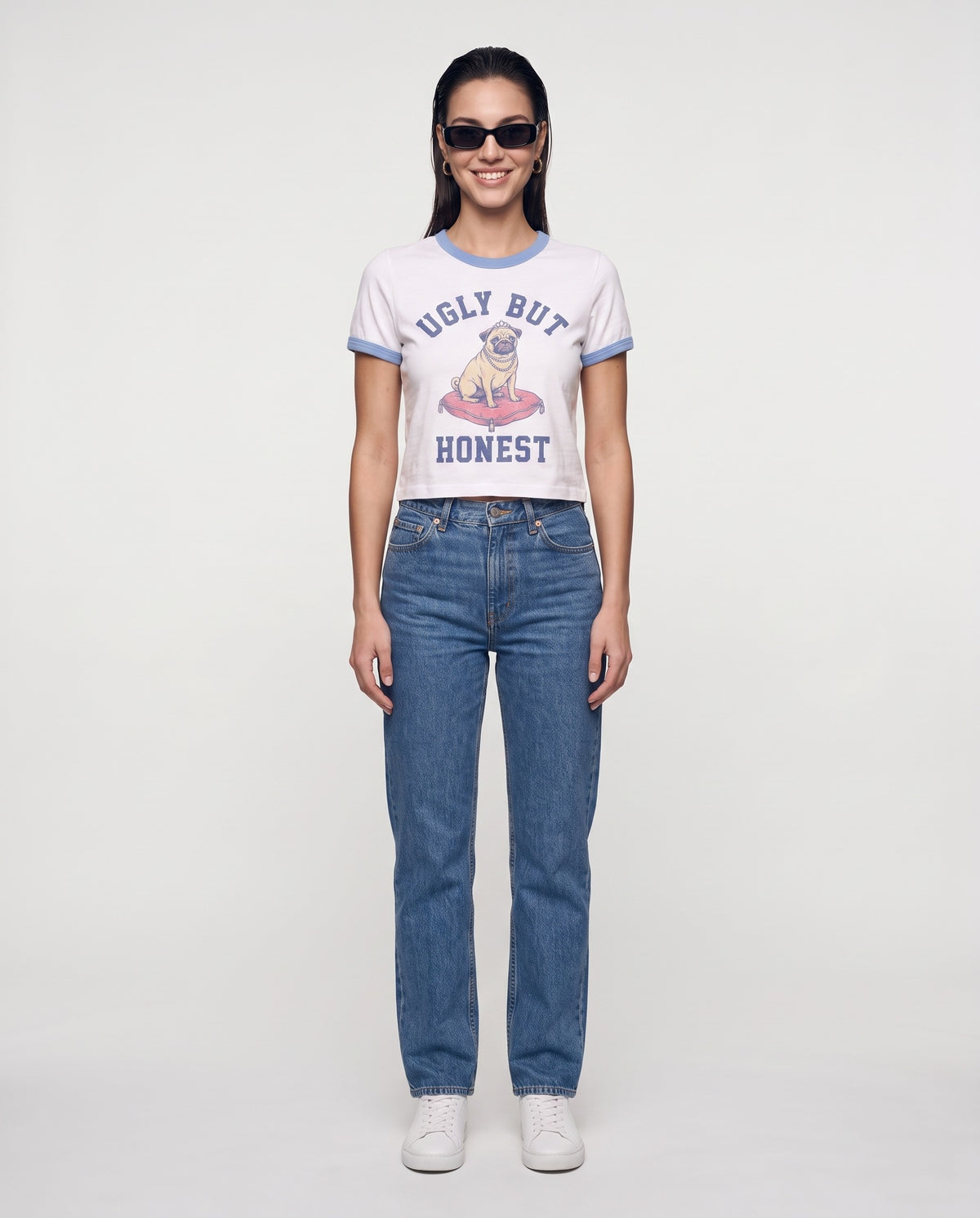 Ugly But Honest Baby Ringer Tee