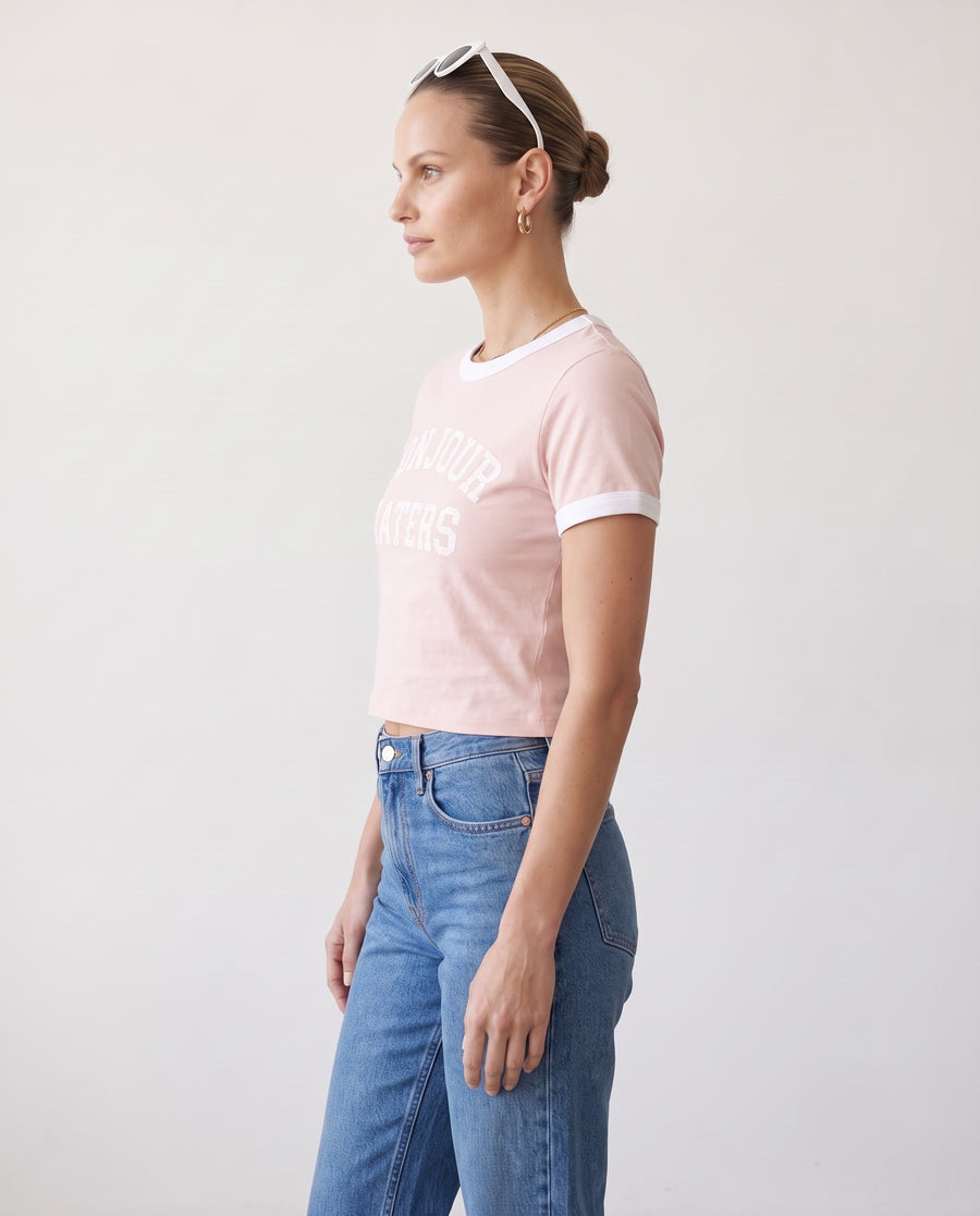 Bonjour Haters Baby Ringer Tee