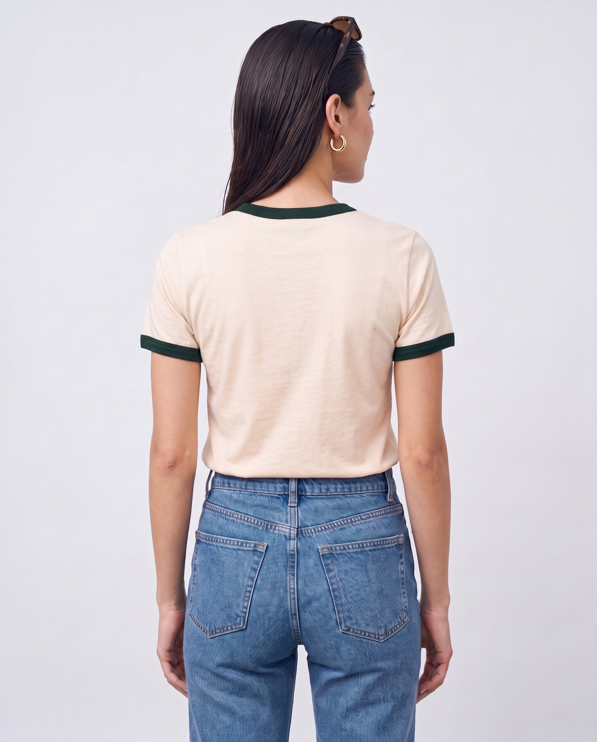 Too Old For DiCaprio Stamp Ringer Tee