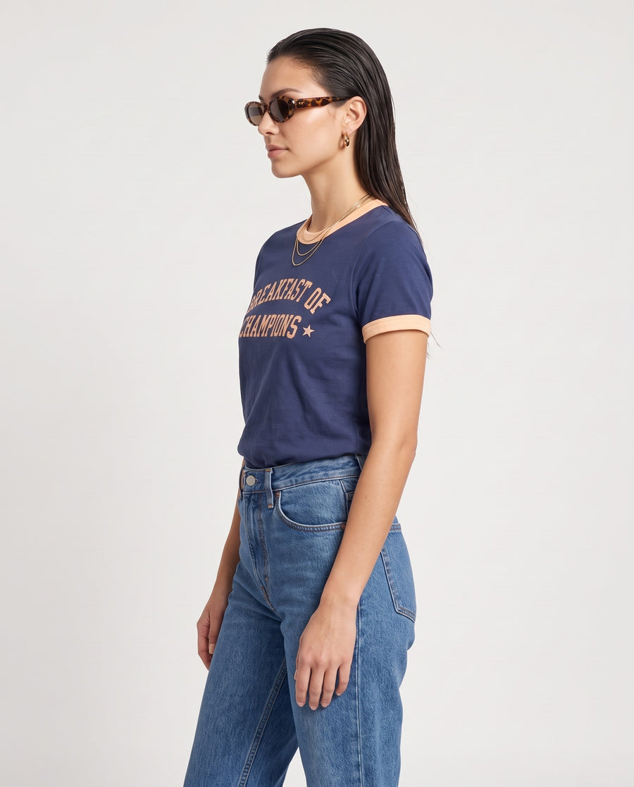 Breakfast Of Champions Ringer Tee