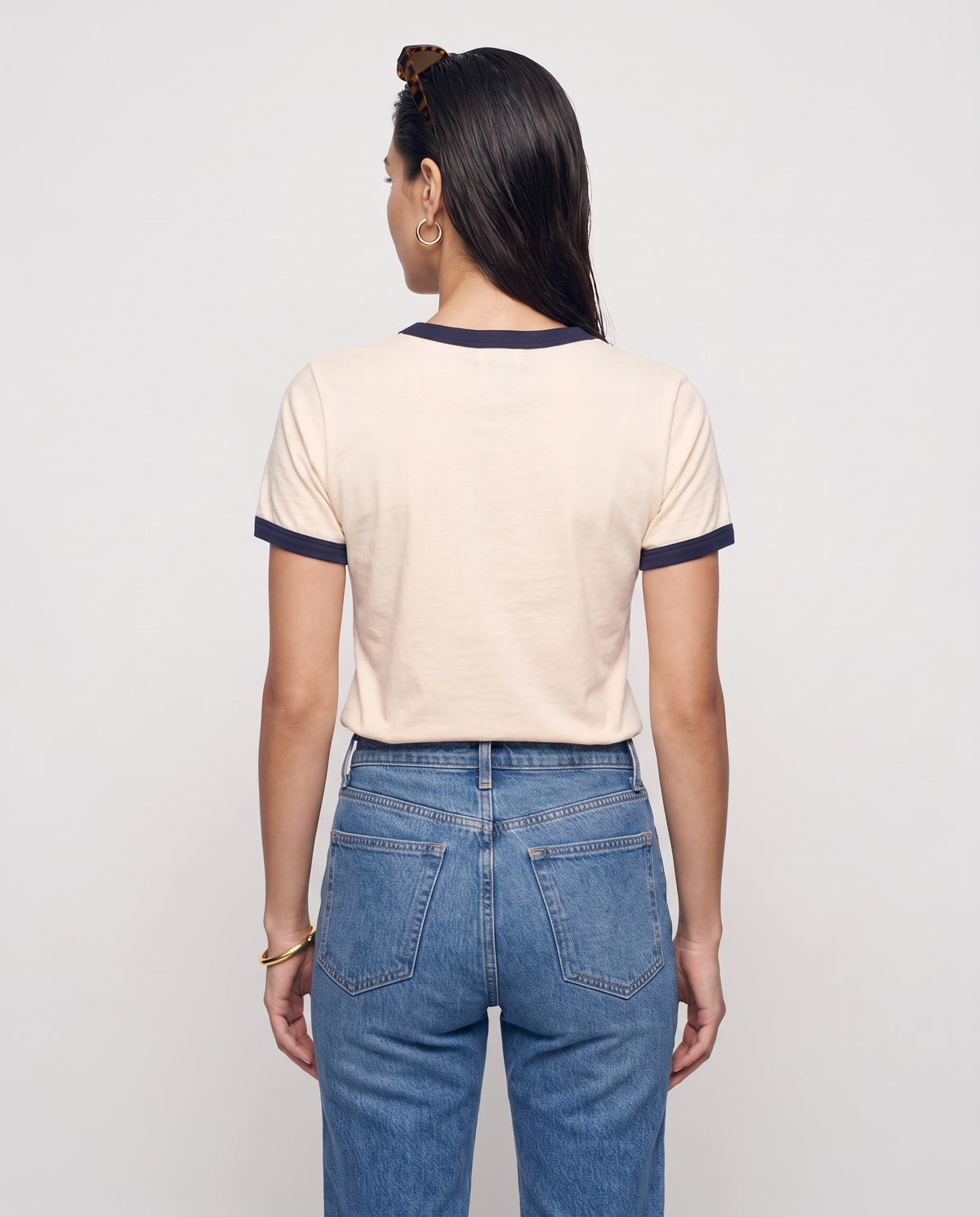 Lucky Girl Aura Ringer Tee