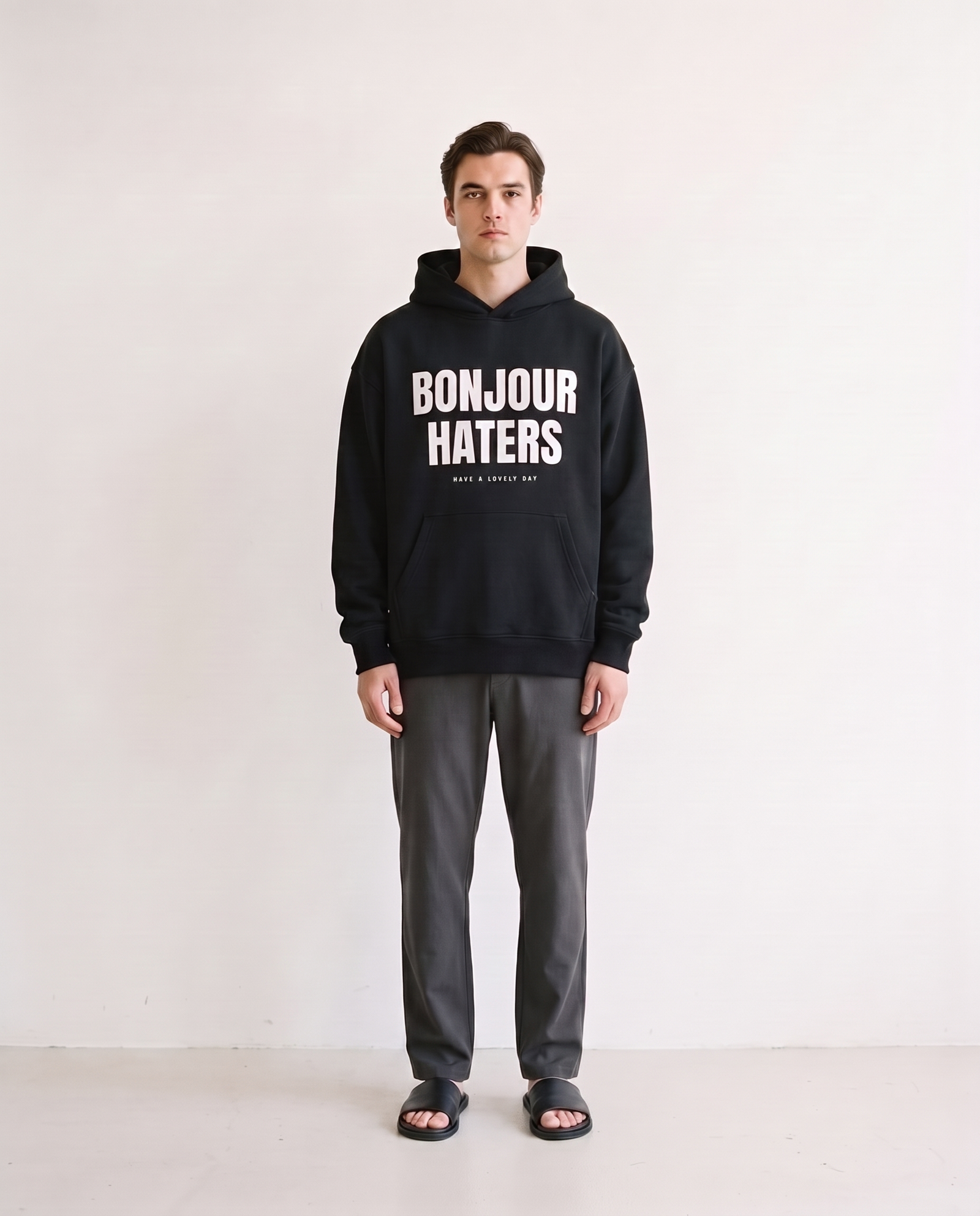 Bonjour Haters Hoodie