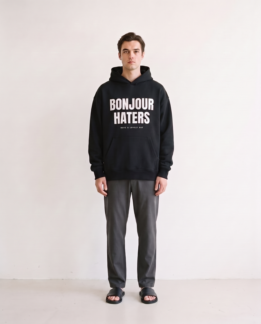 Bonjour Haters Hoodie