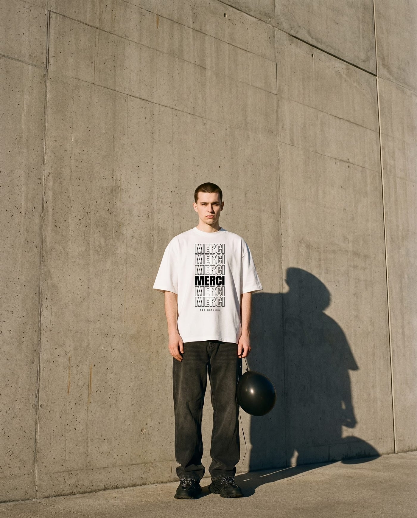 Merci For Nothing Tee