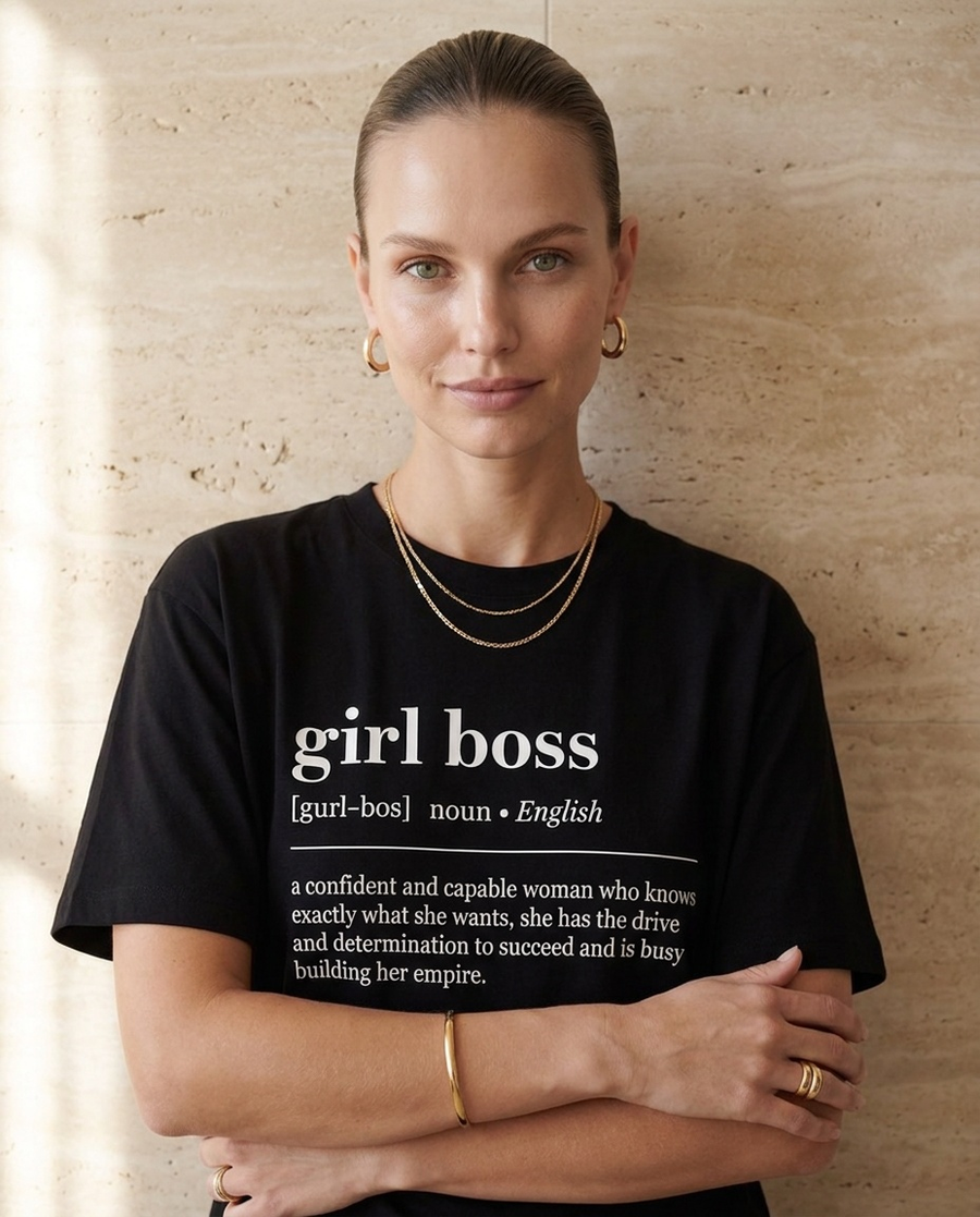 Girl Boss Definition Tee
