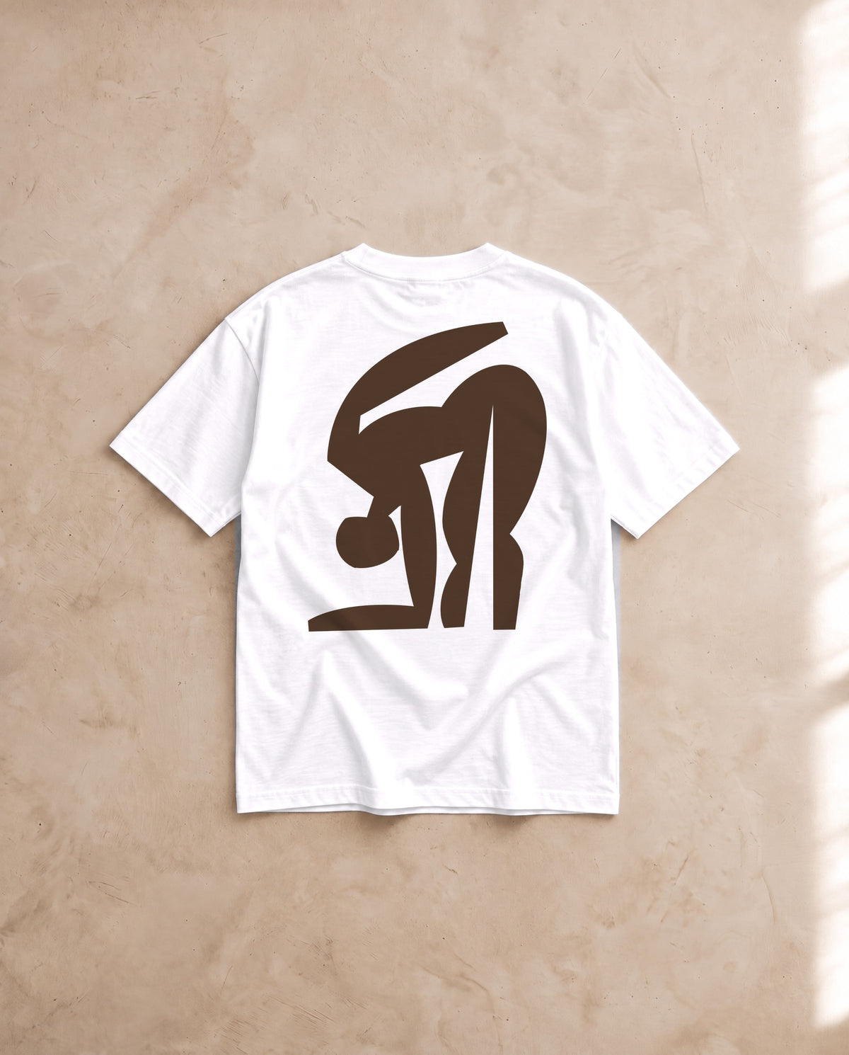 Femme Bending Tee · Mikey Freedom x Tee Cartel · Chocolate Ink