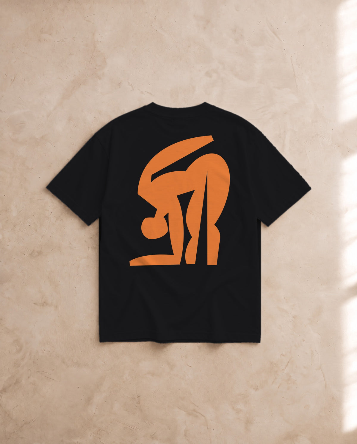 Femme Bending Tee · Mikey Freedom x Tee Cartel · Orange Ink