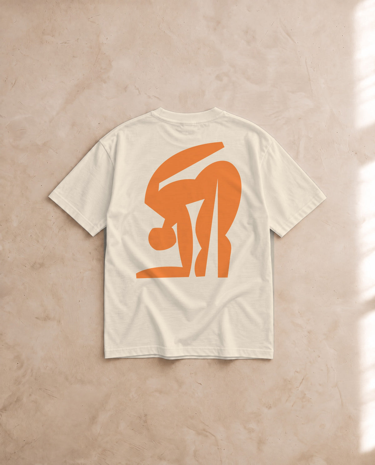 Femme Bending Tee · Mikey Freedom x Tee Cartel · Orange Ink