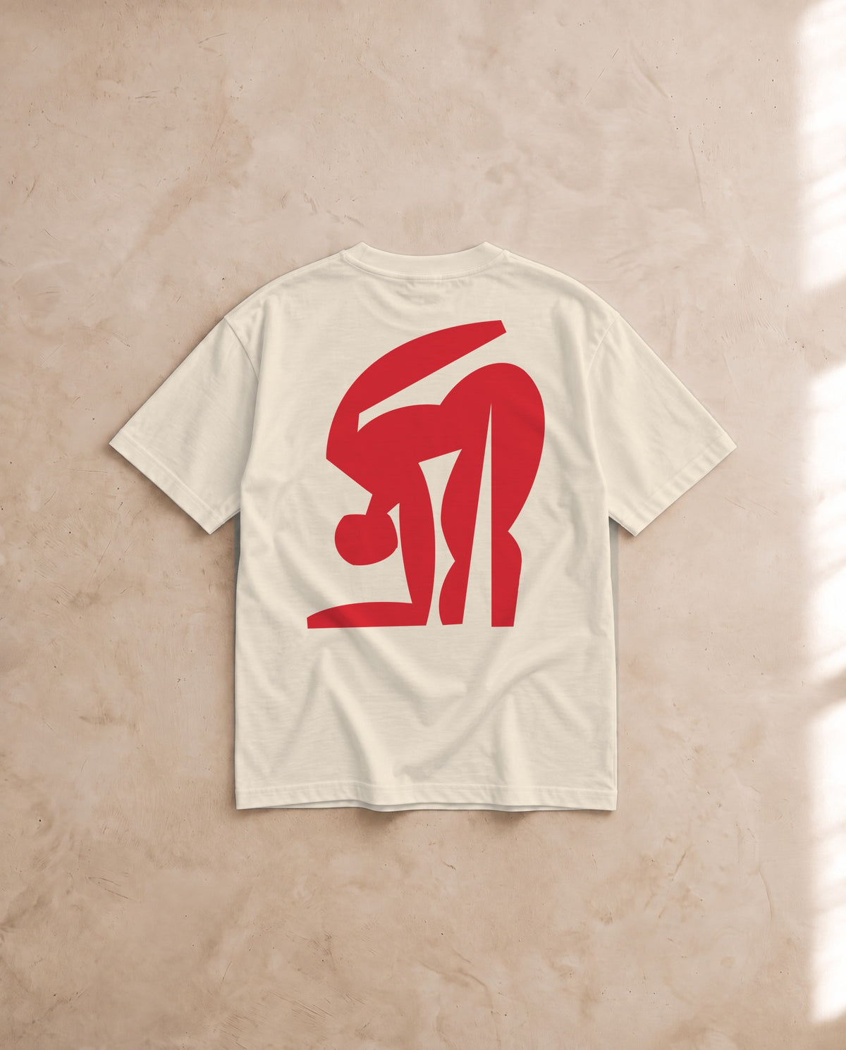 Femme Bending Tee · Mikey Freedom x Tee Cartel · Red Ink