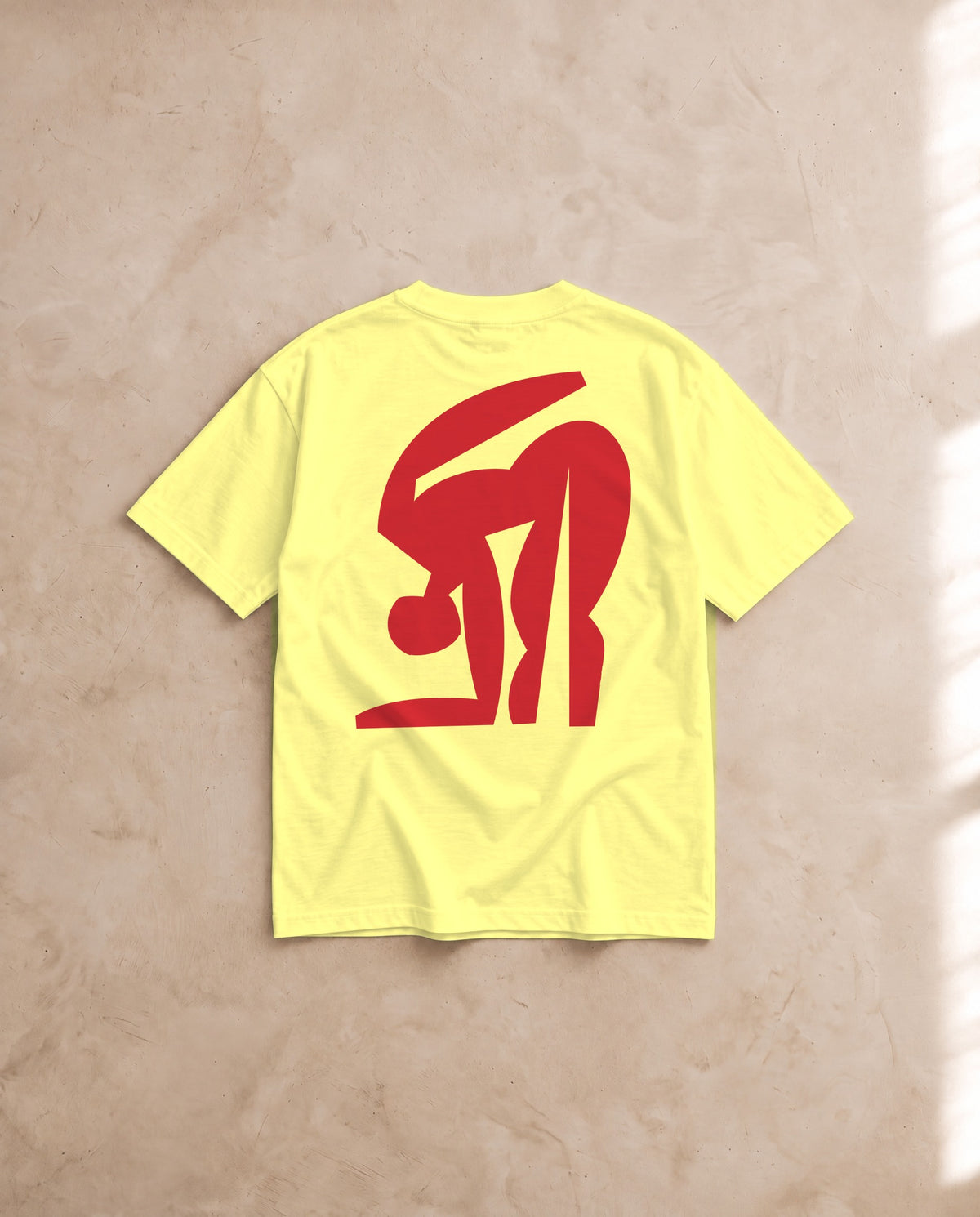 Femme Bending Tee · Mikey Freedom x Tee Cartel · Red Ink