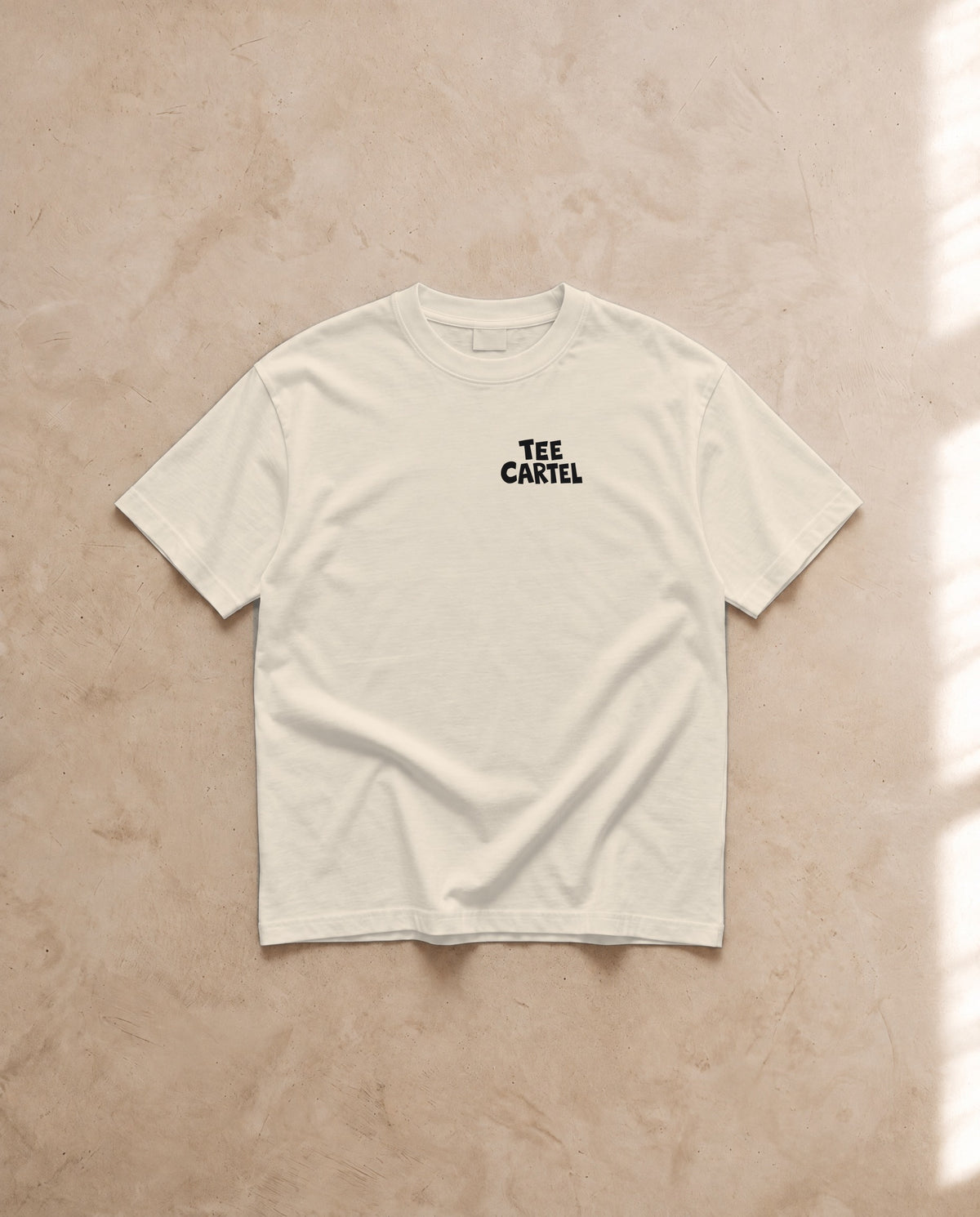 Femme Seated Tee · Mikey Freedom x Tee Cartel · Black Ink