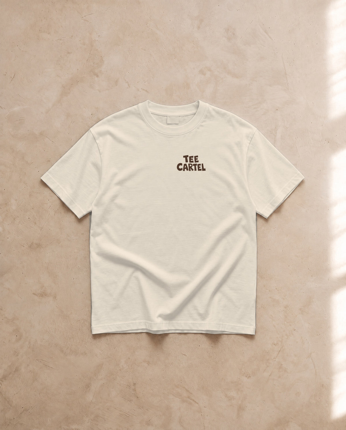 Femme Bending Tee · Mikey Freedom x Tee Cartel · Chocolate Ink