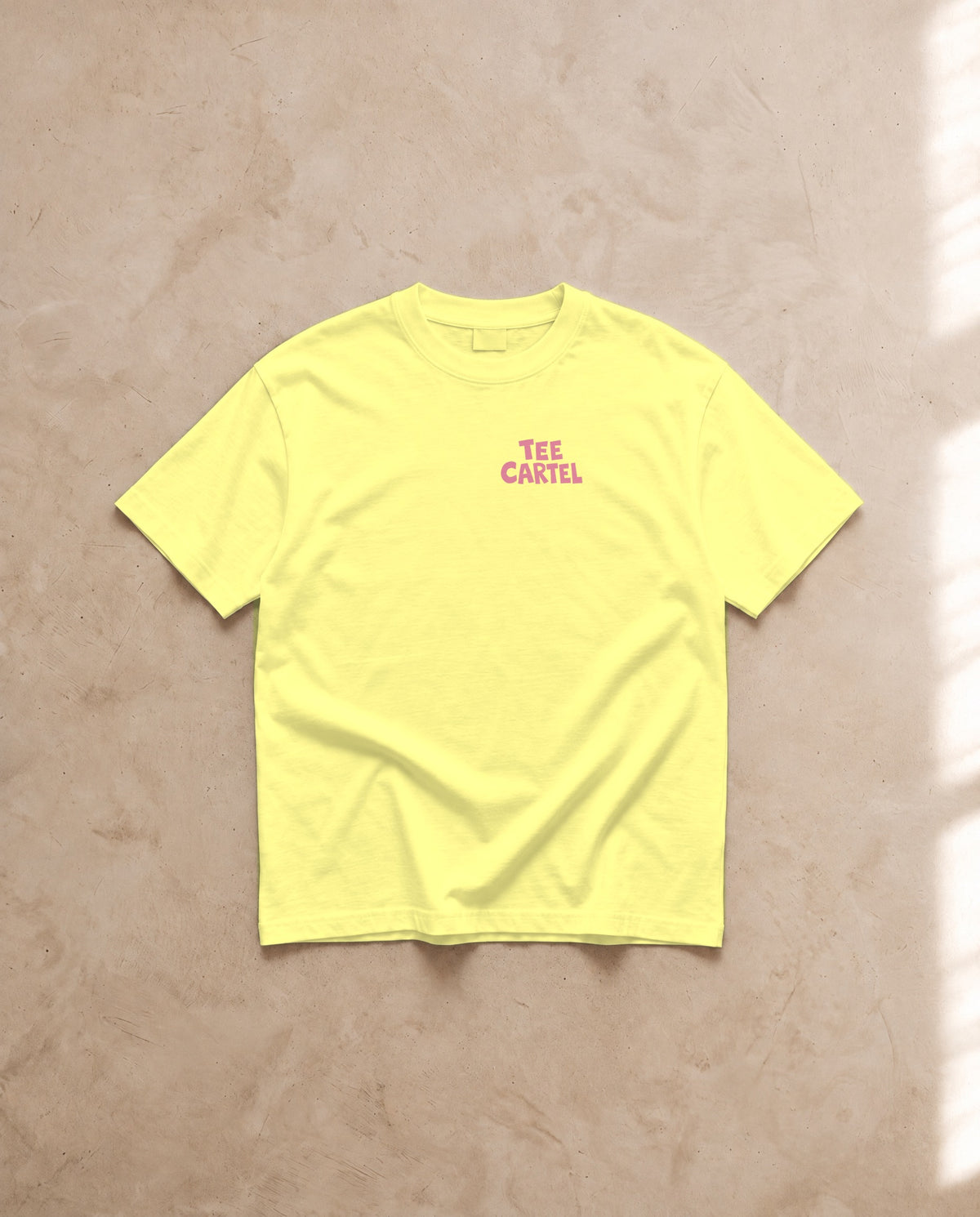 Femme Seated Tee · Mikey Freedom x Tee Cartel · Pink Ink