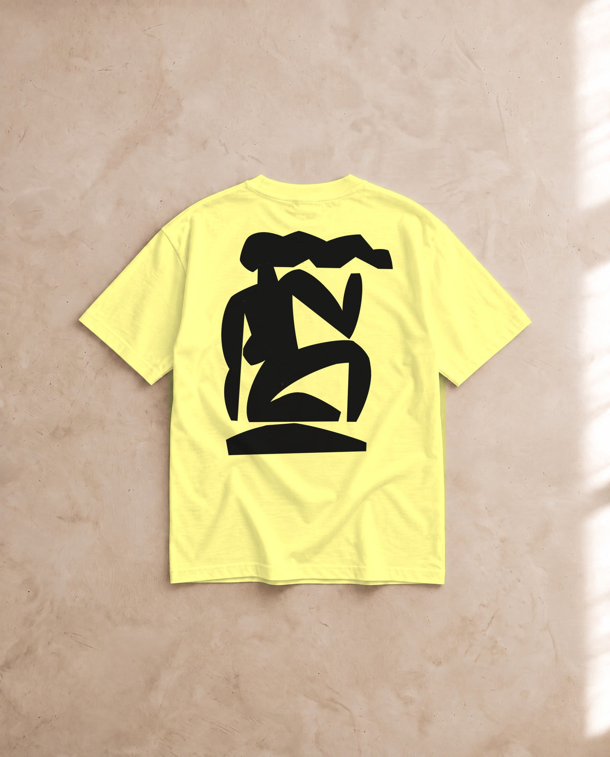 Femme Seated Tee · Mikey Freedom x Tee Cartel · Black Ink