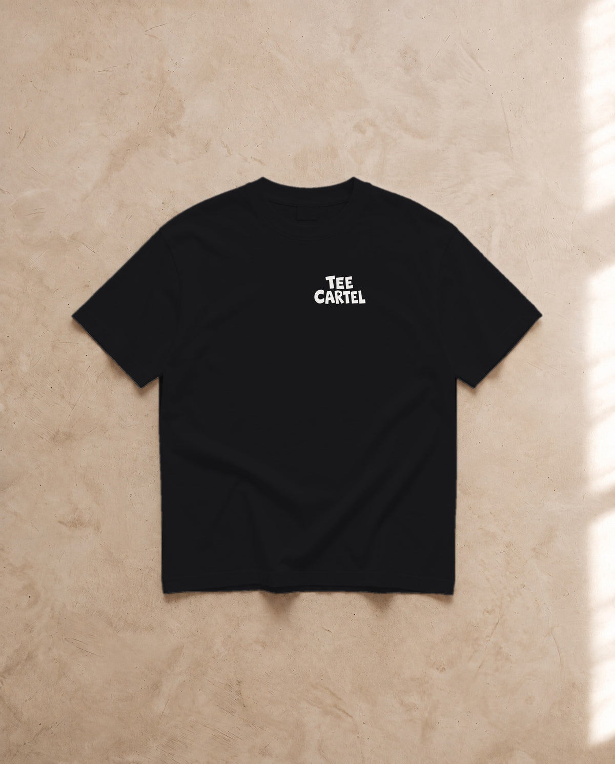 Femme Seated Tee · Mikey Freedom x Tee Cartel · White Ink
