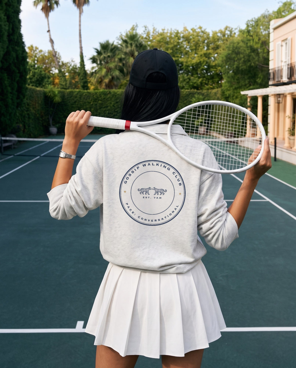 Gossip Walking Club Quarter-Zip