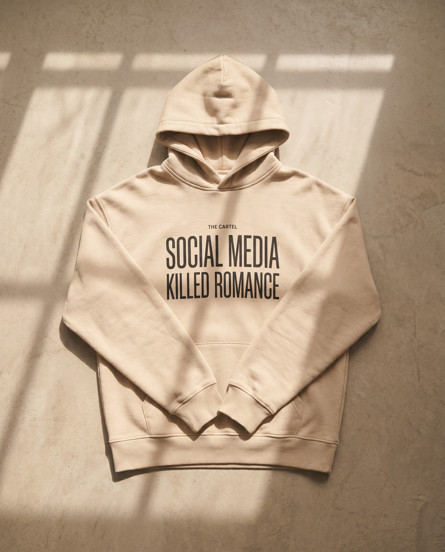Social Media Killed Romance Hoodie