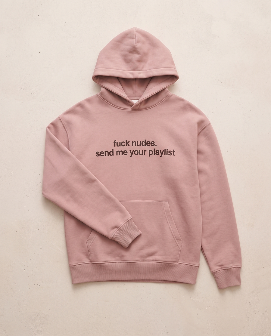 Send Me Your Playlist Hoodie