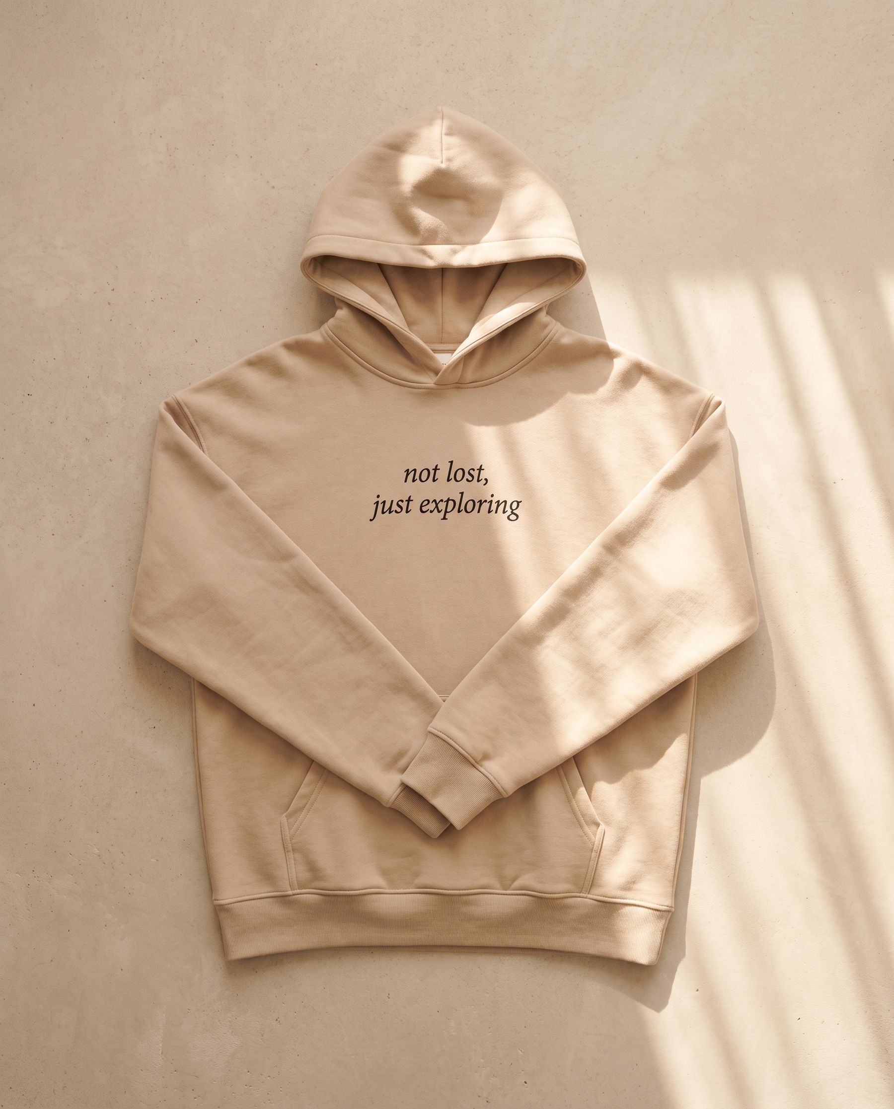 Not Lost, Just Exploring Hoodie