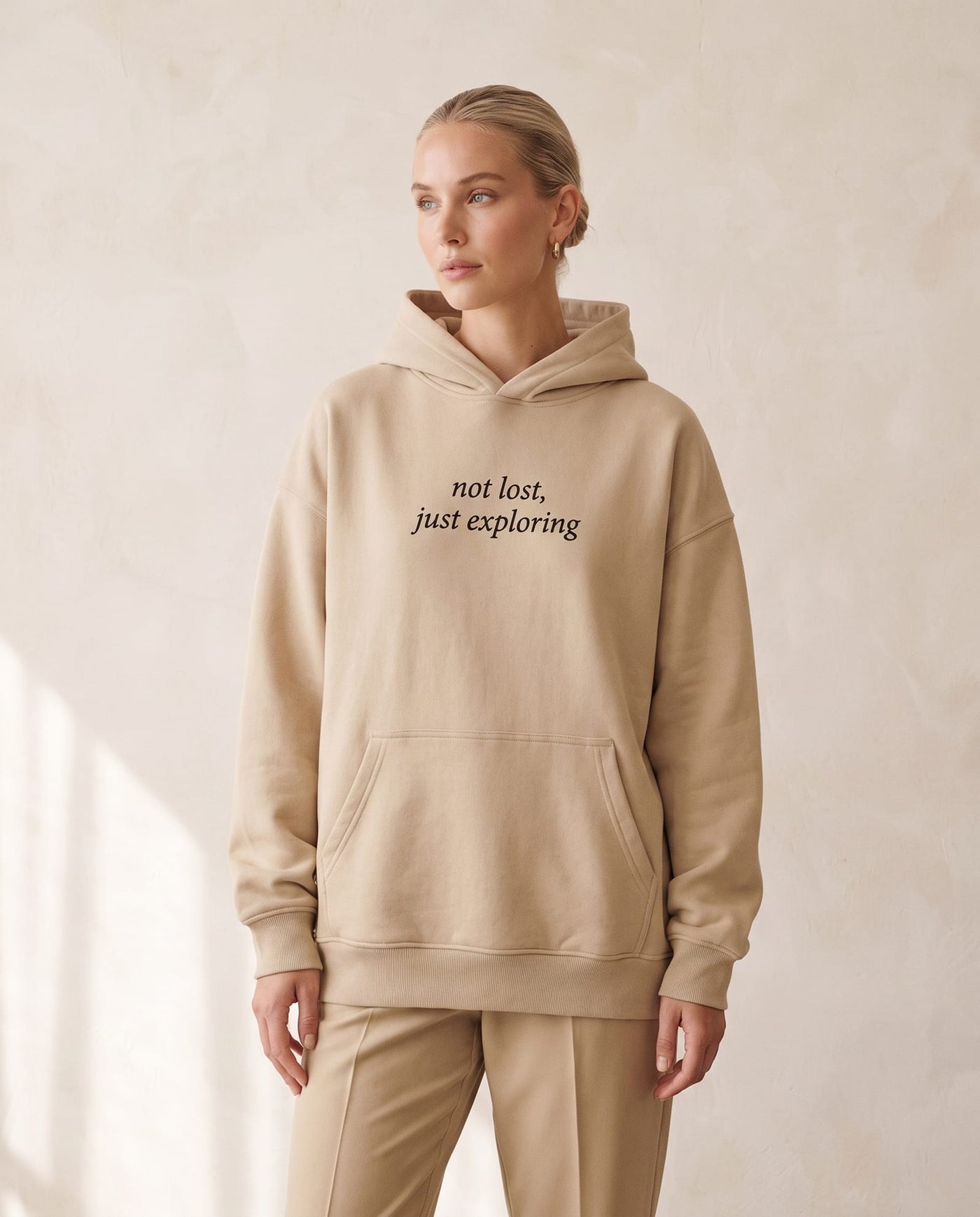 Not Lost, Just Exploring Hoodie