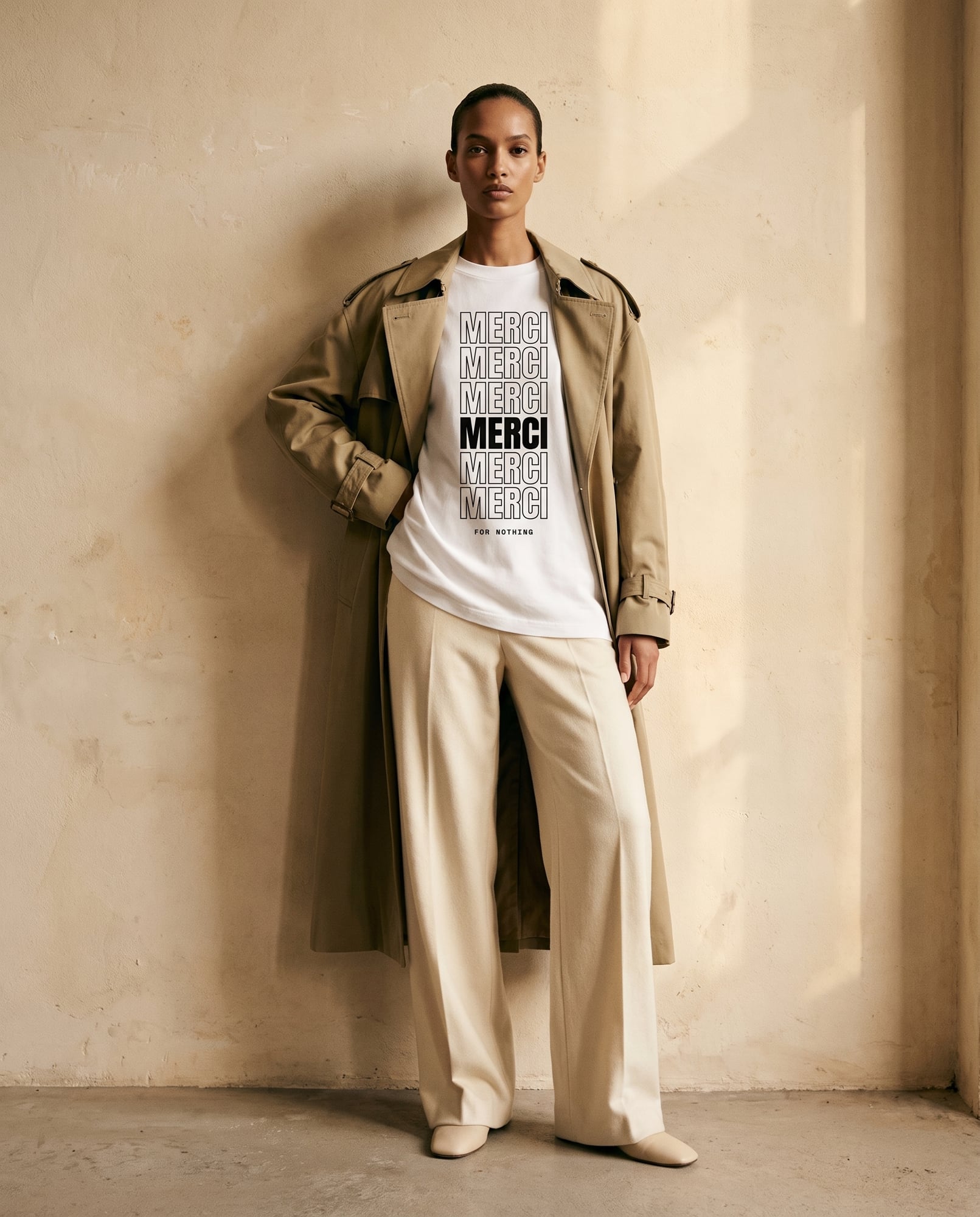 Merci For Nothing Tee