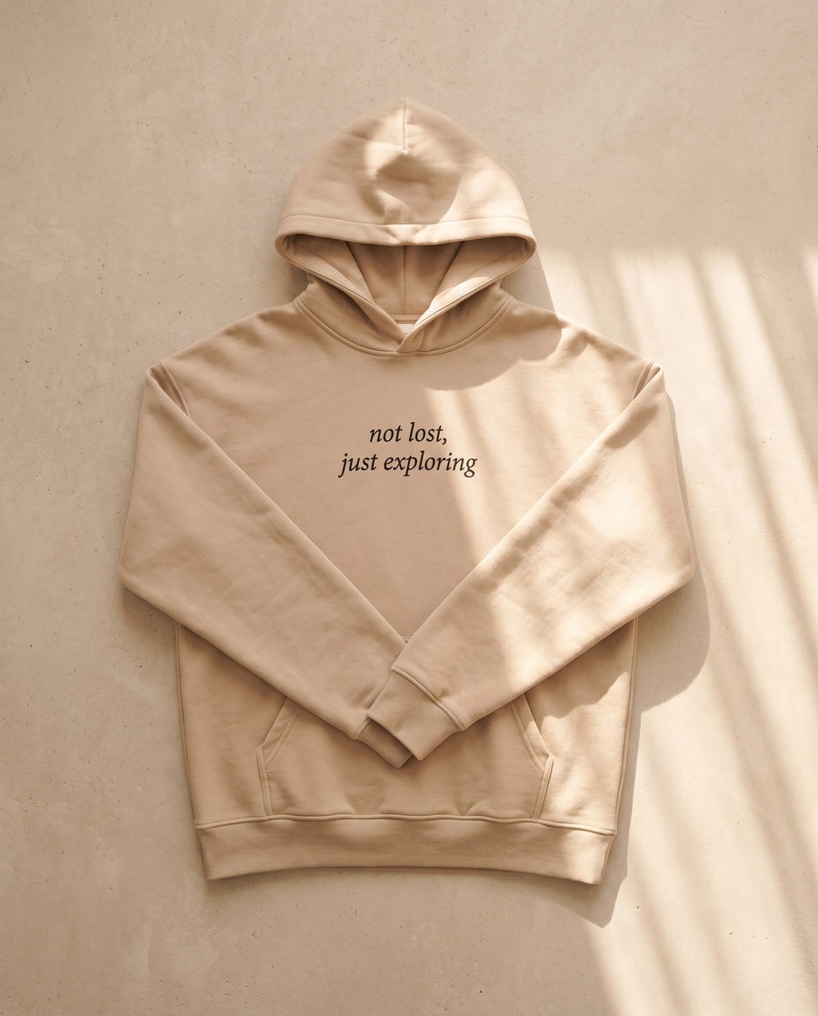 Not Lost, Just Exploring Hoodie