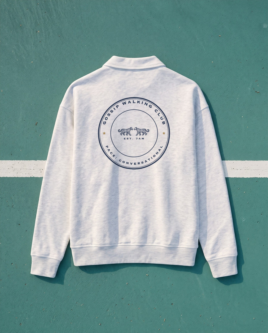 Gossip Walking Club Quarter-Zip