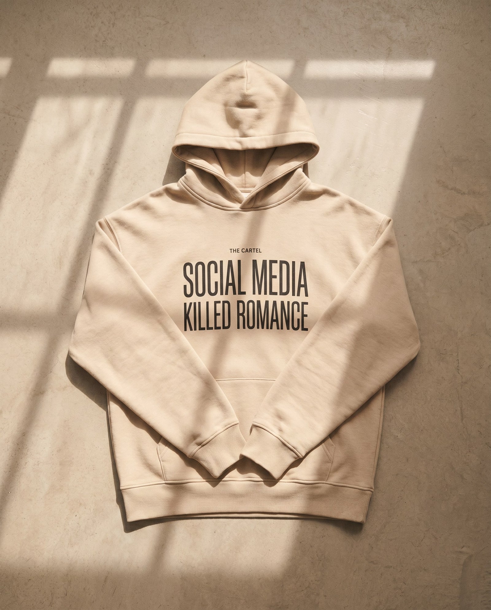 Social Media Killed Romance Hoodie