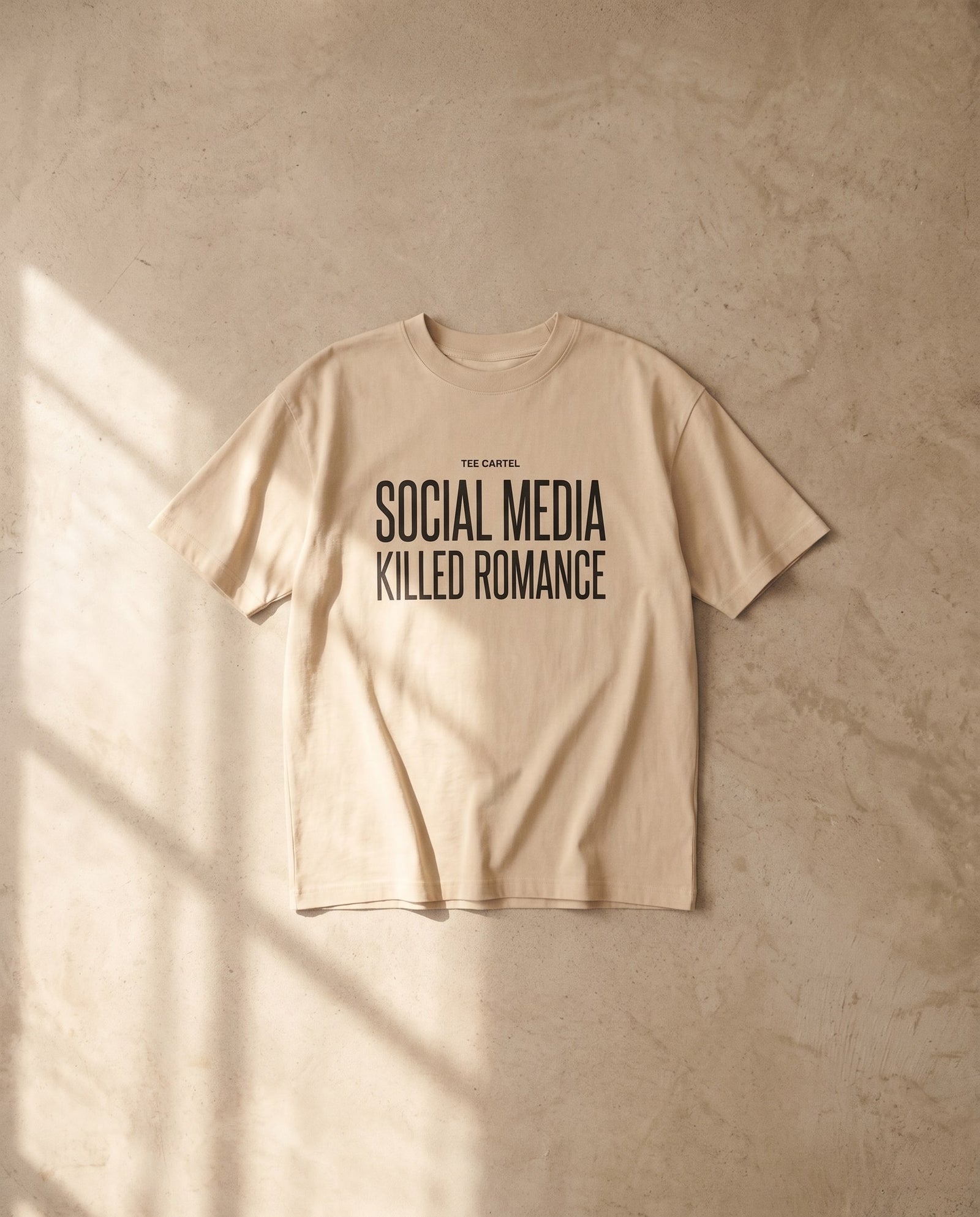 Social Media Killed Romance Tee