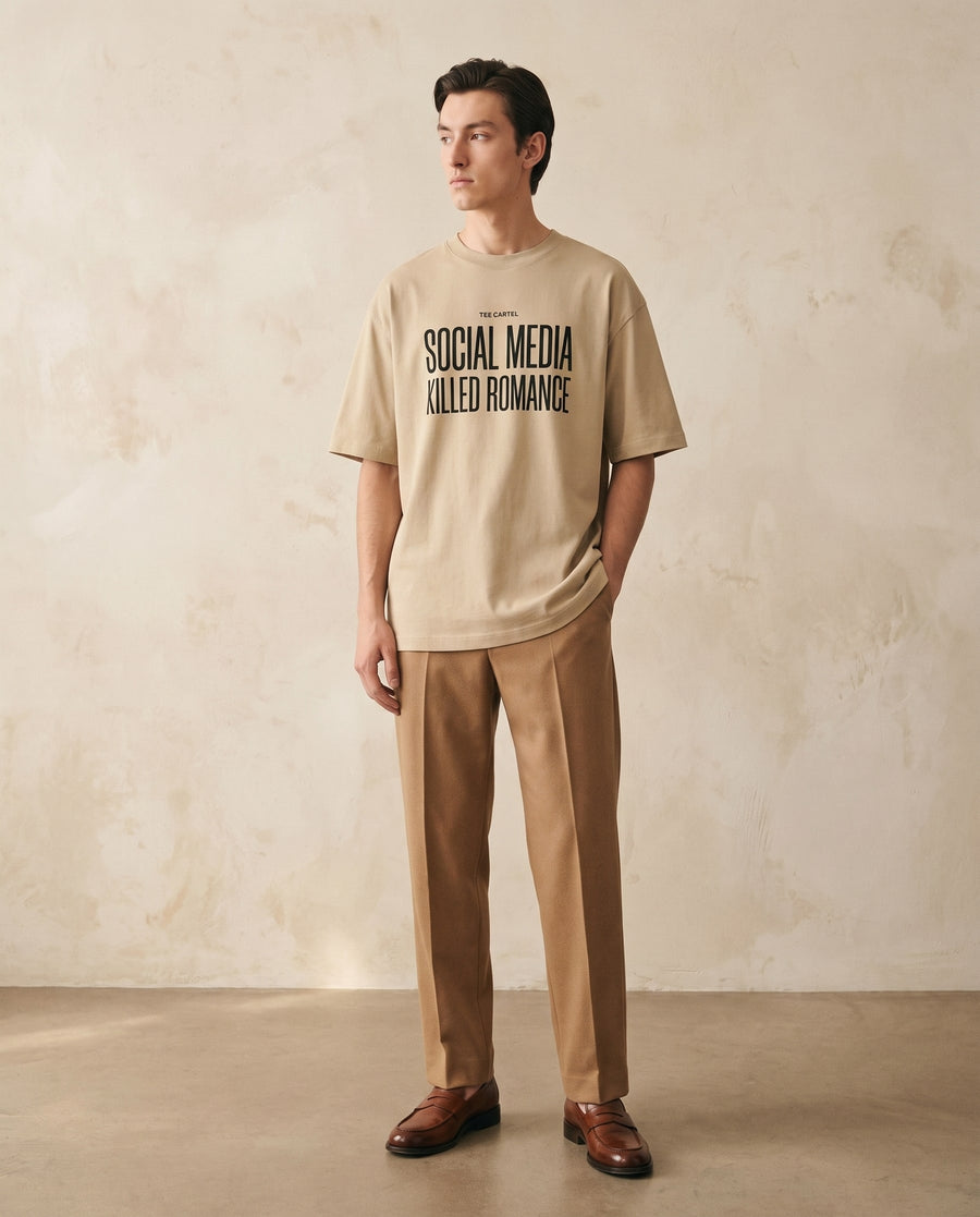 Social Media Killed Romance Tee