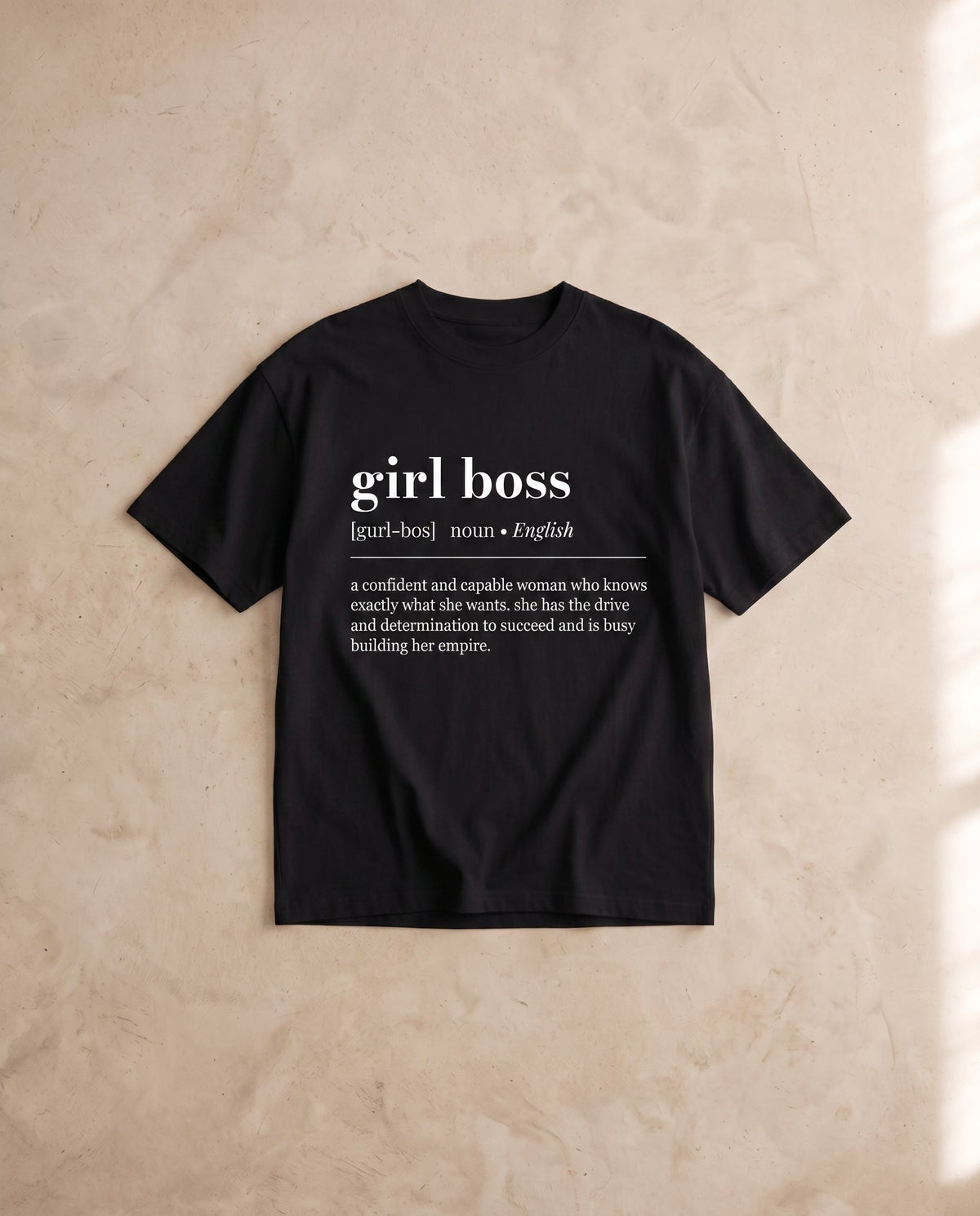 Girl Boss Definition Tee