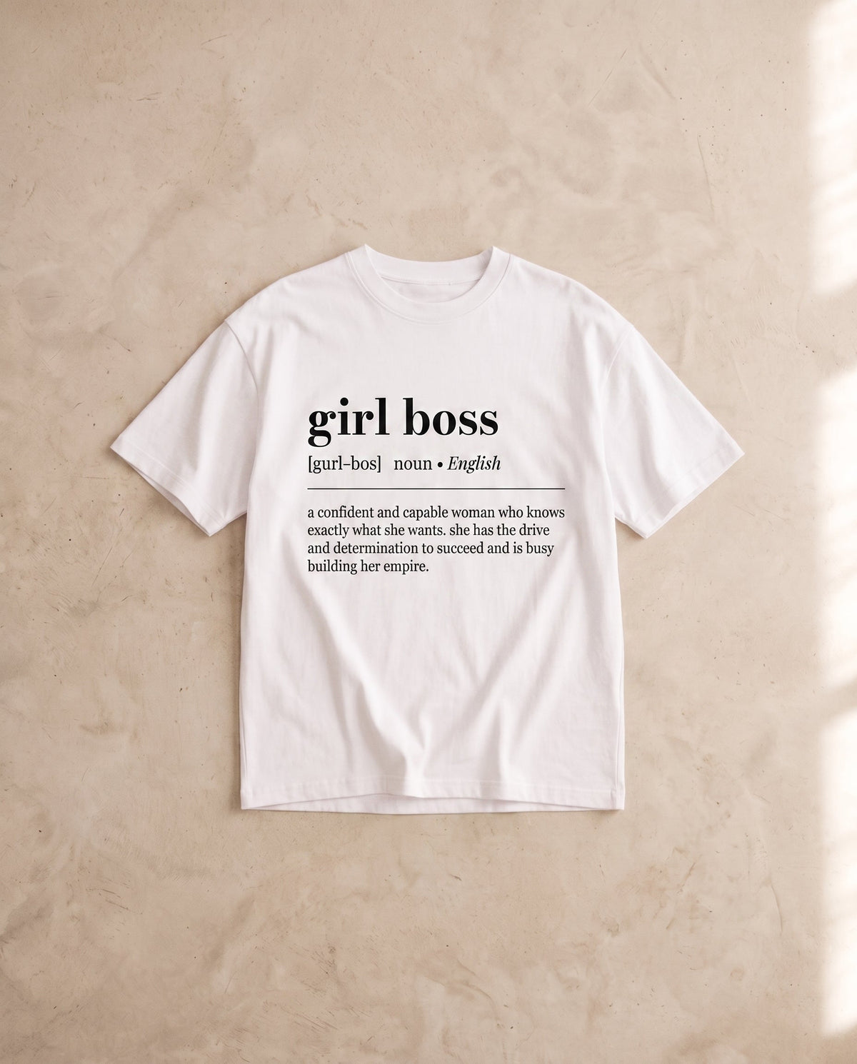 Girl Boss Definition Tee