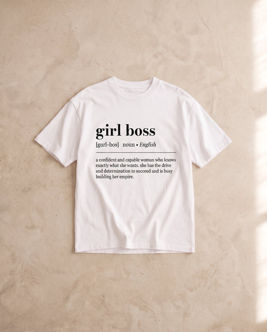 Girl Boss Definition Tee