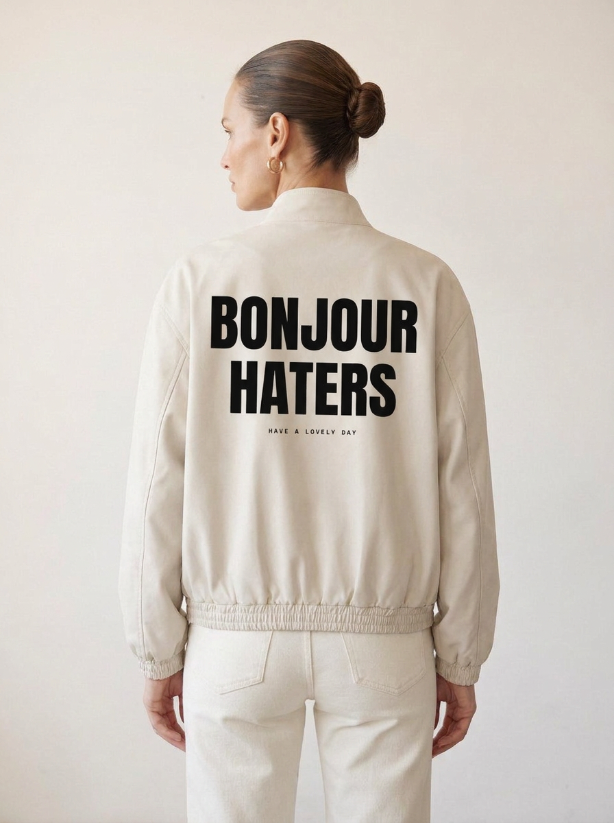 Bonjour Haters Bomber Jacket