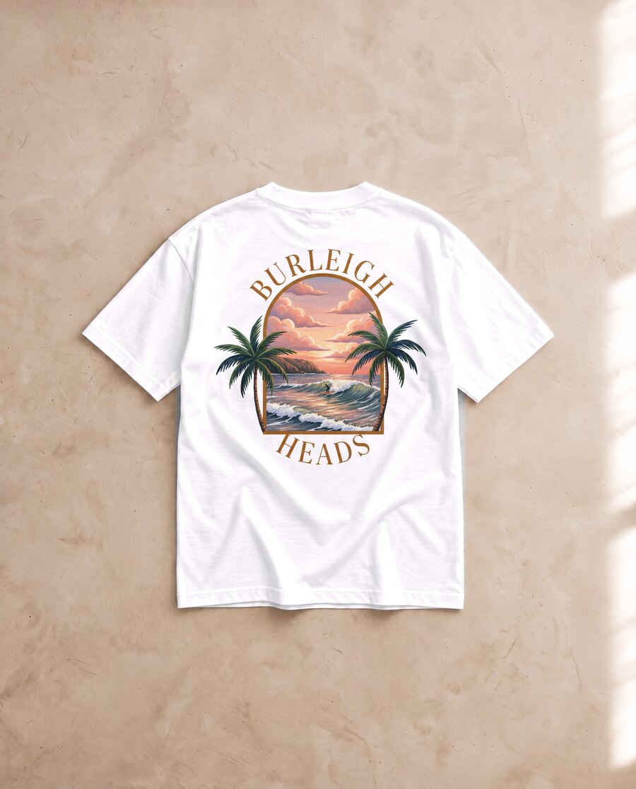 Burleigh Heads Tee I · Summer Series