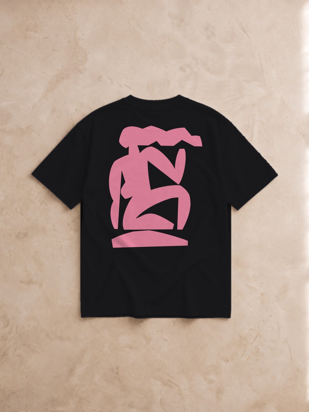 Femme Seated · Pink Ink