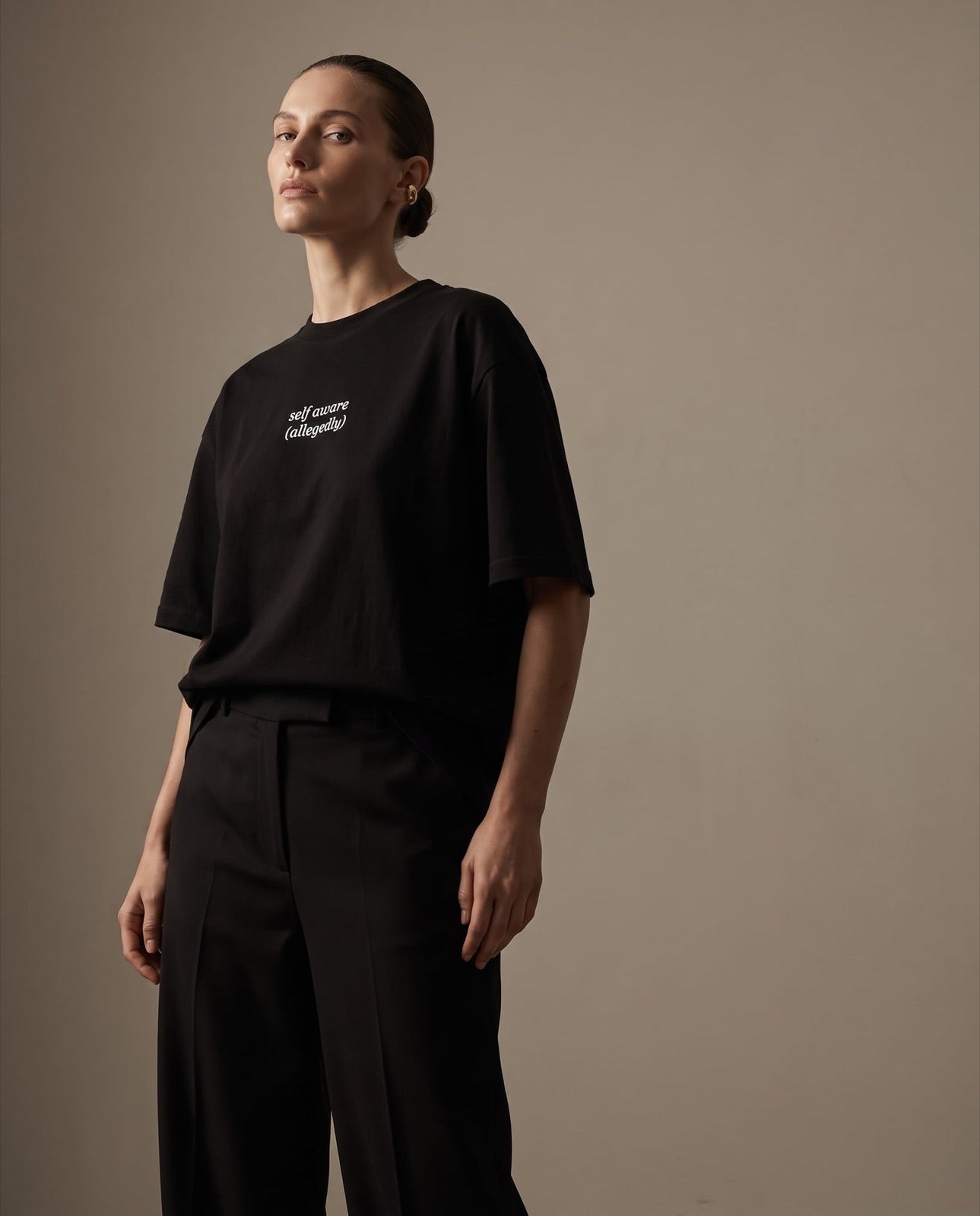 Self Aware Allegedly Tee